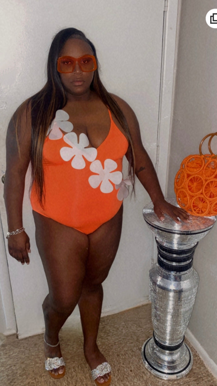 Flower Bathing Suit