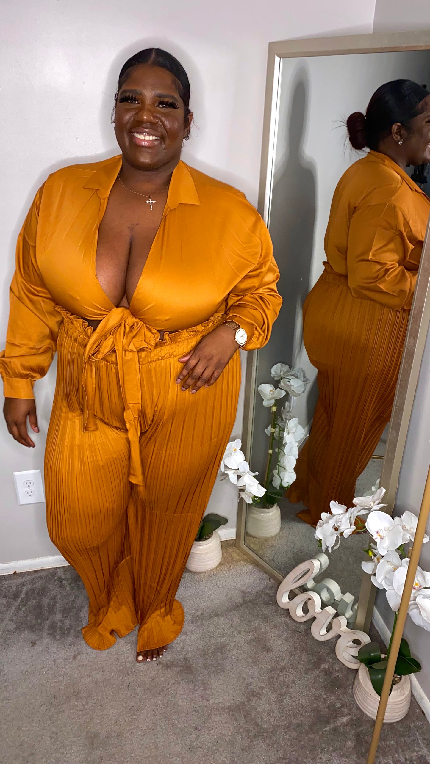 "Show Stopper" two piece pants set