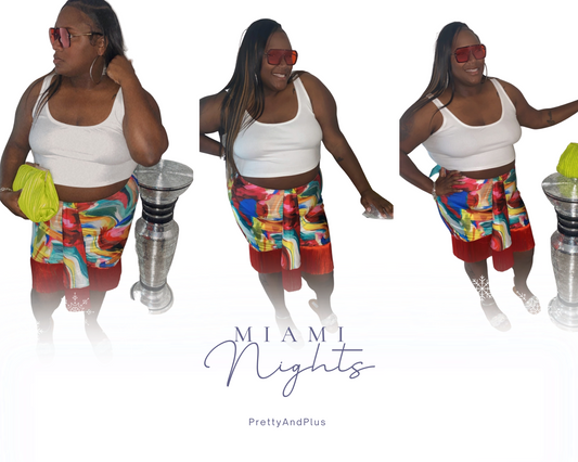 Miami nights skirt