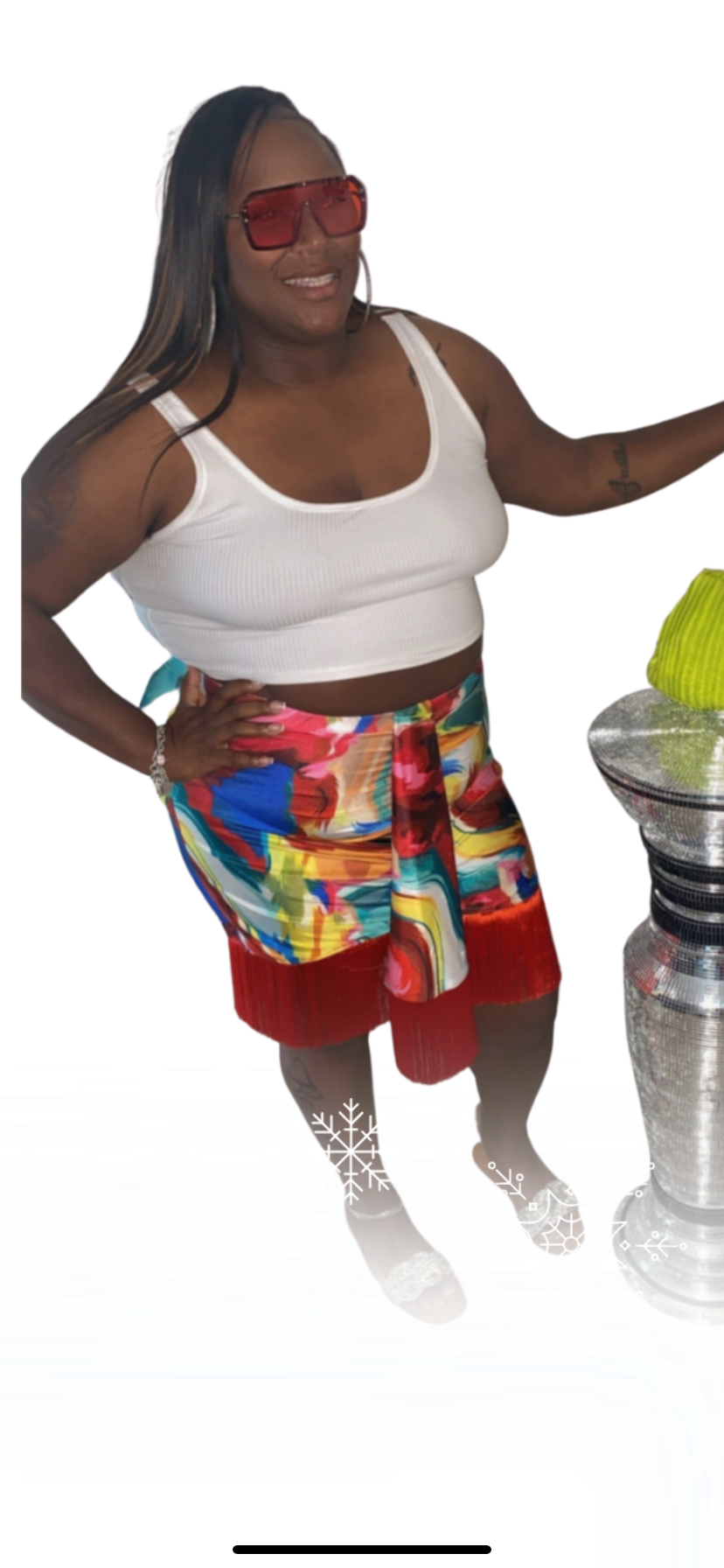 Miami nights skirt